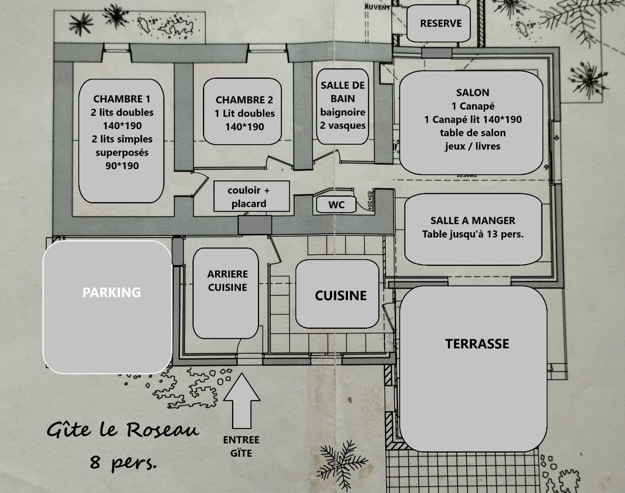 La Peraie - Le Roseau Holiday home Treize-Vents